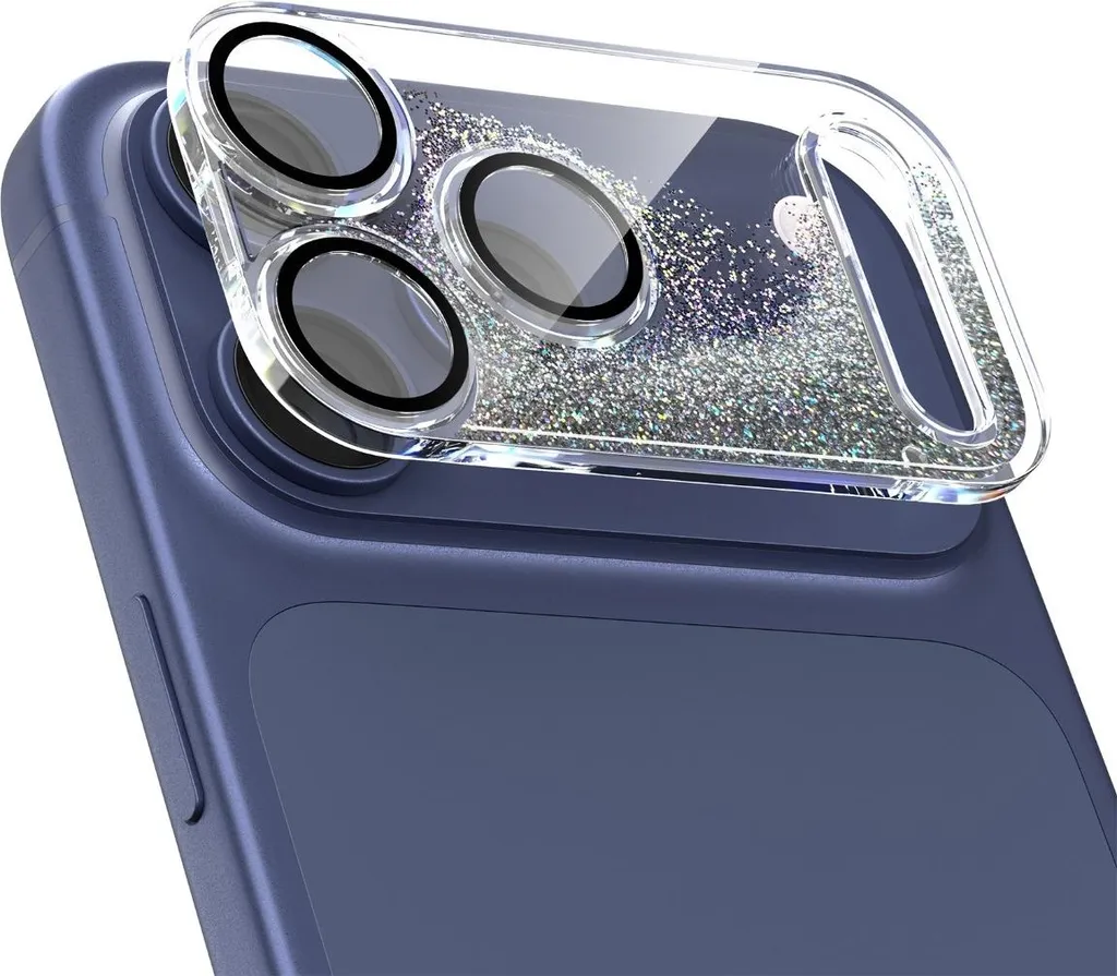 Cover Fotocamera iPhone 17 Pro Max Argento - PC Anti-Scratch Design