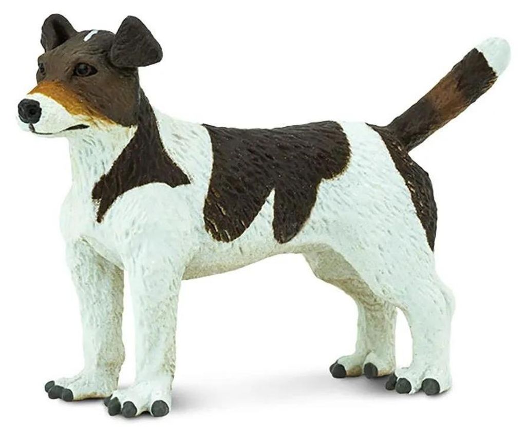 Safari Ltd Jack Russell-terrier-figur Braun,Weiß From 3 Years Kinder Braun,Weiß From 3 Years