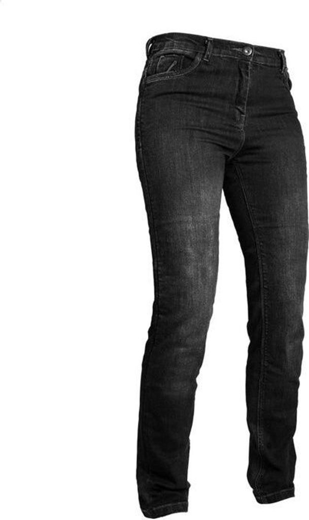 Grand Canyon Damen Motorrad Hose Hornet Jeans Kurz Black-46