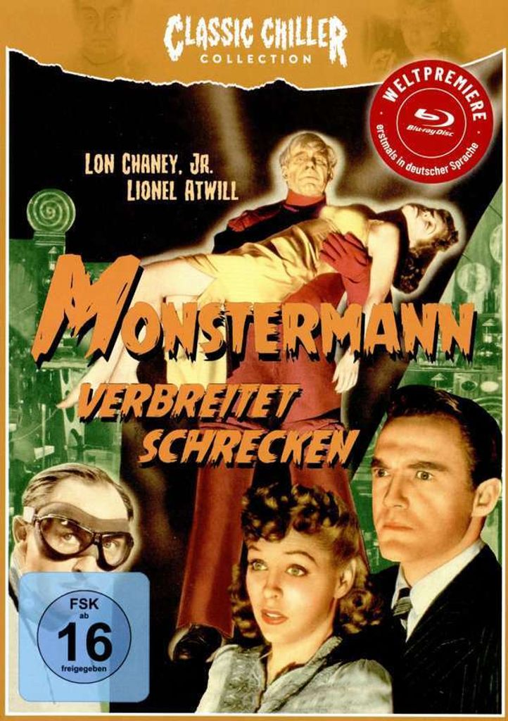 Monstermann verbreitet Schrecken (Blu-ray) - - (Blu-ray Video / Sonstige / unsortiert)