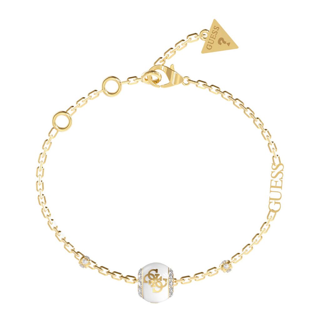 Guess Bangle-Armreif aus Edelstahl mit Text: Believe in yourself. | -DE