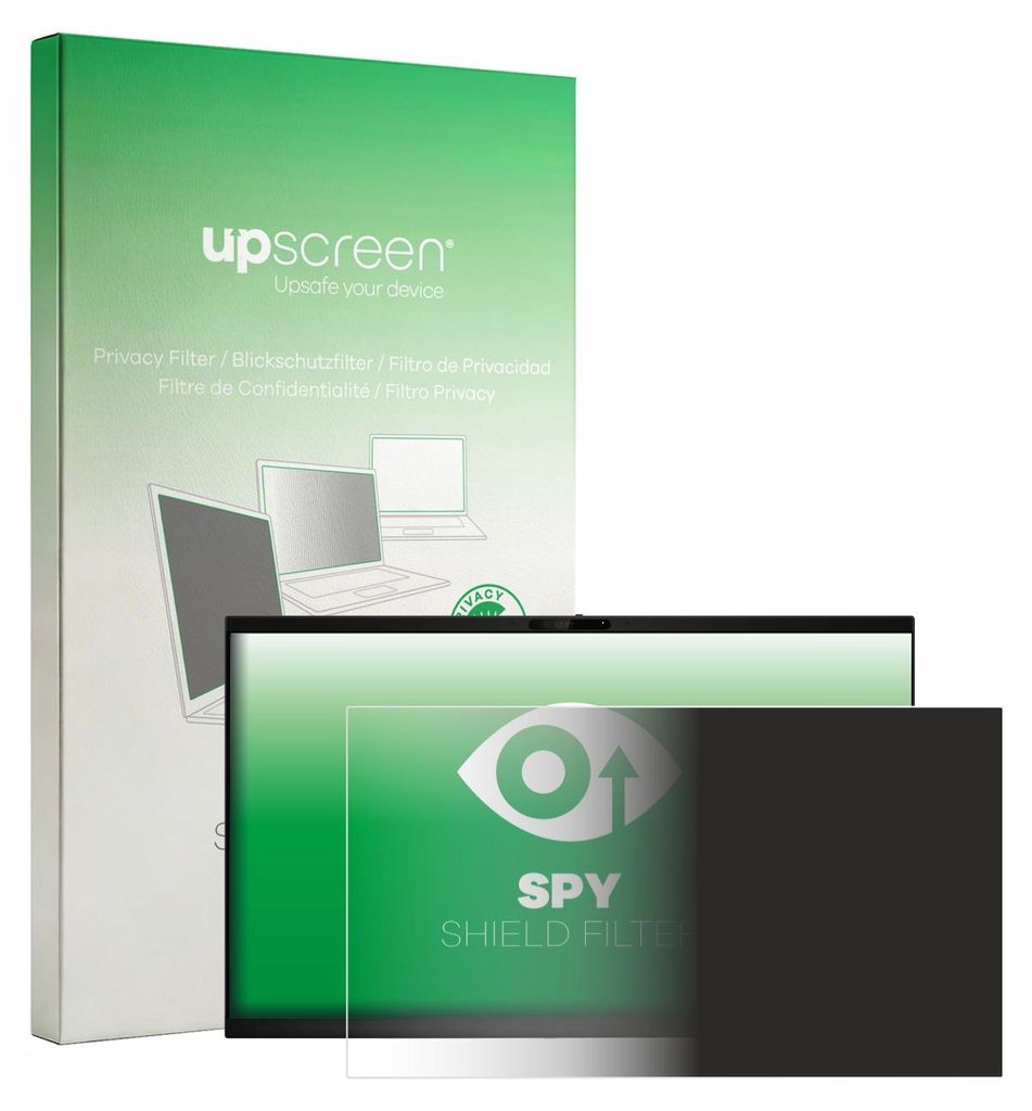 upscreen Blickschutzfilter für Dell Pro 24 E2426HB Anti-Spy Privacy Filter Sichtschutz Blaulicht-Schutz