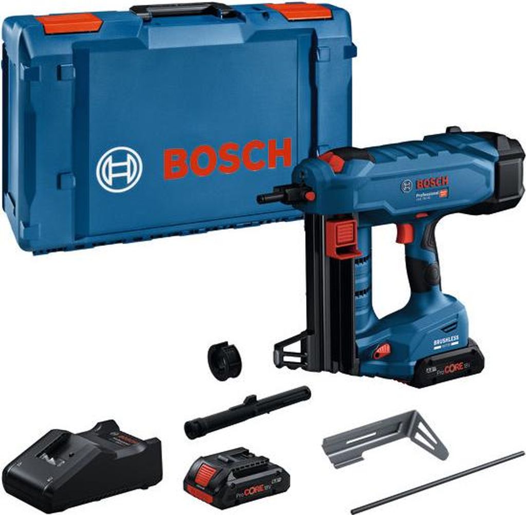 Akku-Nagler GNB 18V-40, 2 x Akku ProCORE18V 4.0Ah