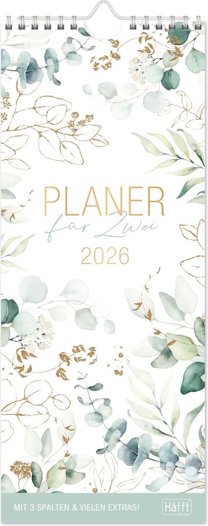 Häfft-Verlag GmbH Planer für Zwei kompakt 26 Wand Kal. Produktbild 