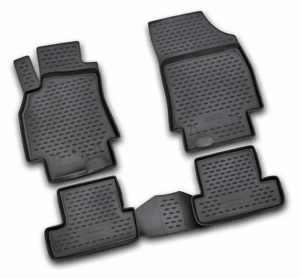 Tapis Megane III Coupe en TPE flexible et étanche avec bords hauts