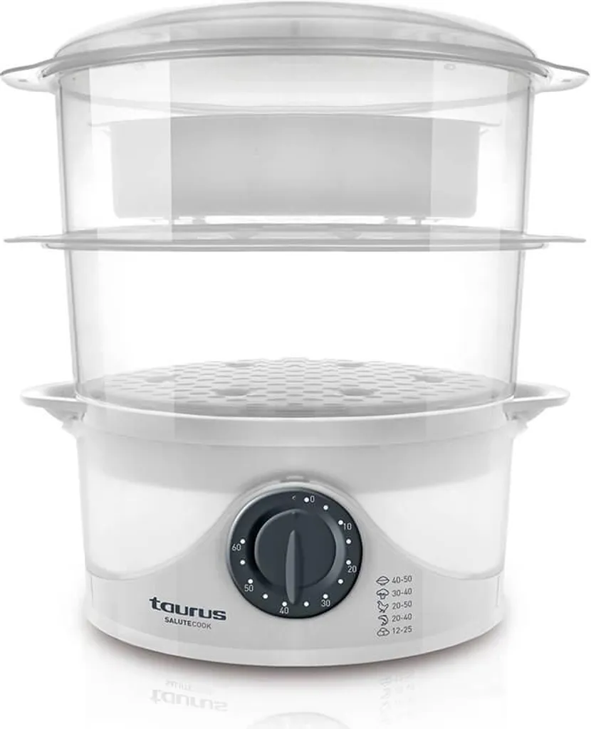 Taurus Salutecook Vaporiera Elettrica 800W - Pappe e Cene Veloci