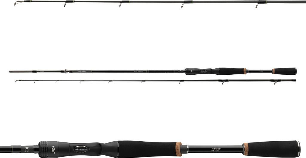 DAIWA PROREX XR VERTICAL, 1,9m, 6,23ft, 14-35g, 2 Teile, Baitcast Angelrute, extra fast, 11336-190