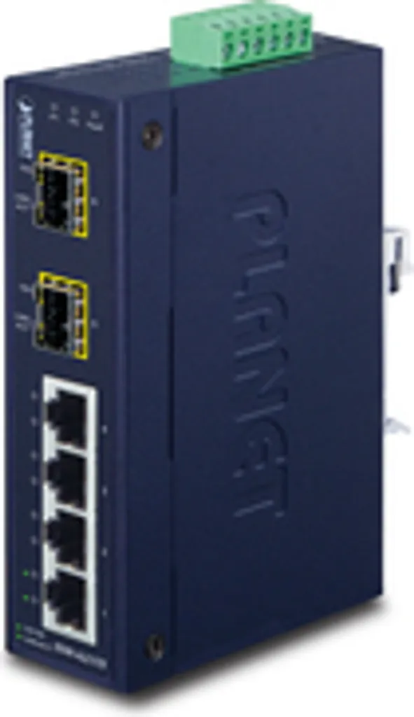 Switch Industriel PLANET 100FX SFP Résistant Températures -40 à 75°C - 2