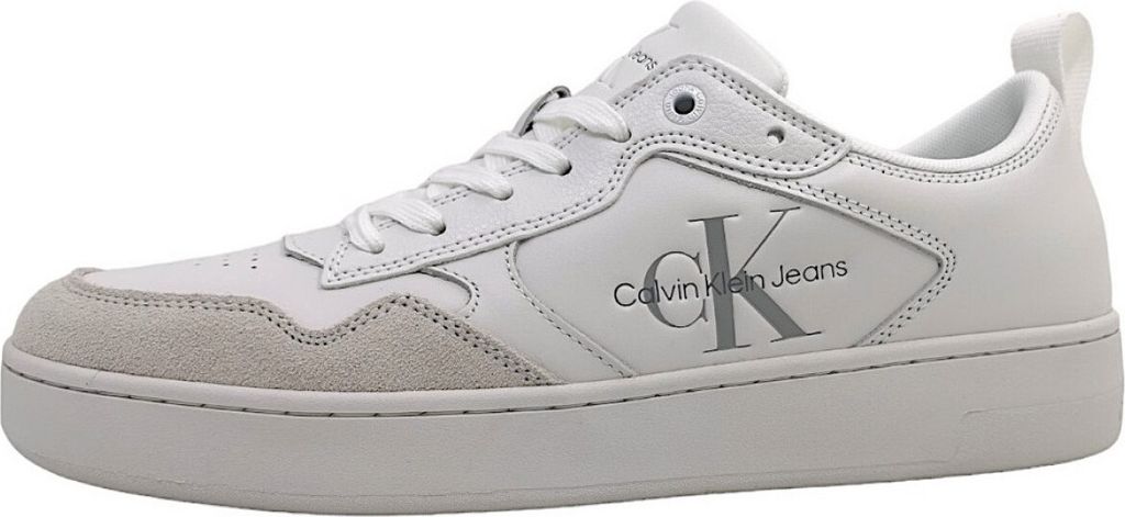Calvin Klein Herren Schnürer in Weiß, Größe 44