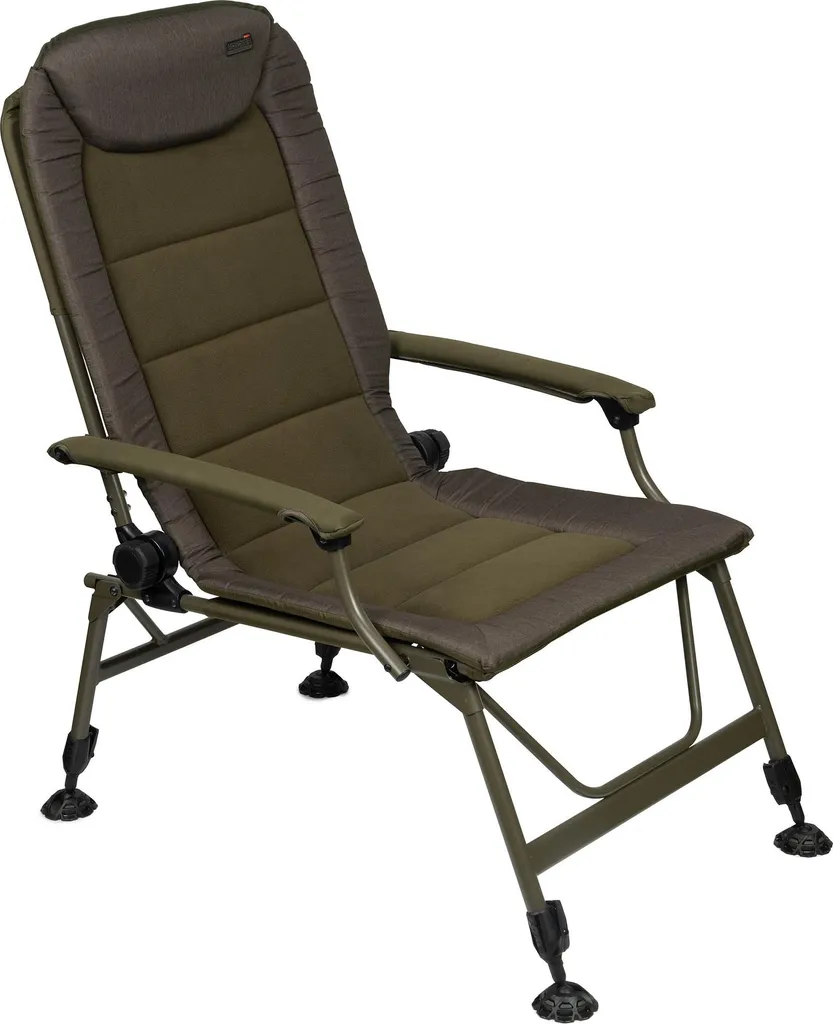 Fox Voyager Large Recliner Carp Fishing Chair - Chaise Pêche Confort