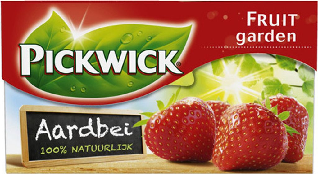 Pickwick - Erdbeer Tee - 20 Teebeutel Produktbild 