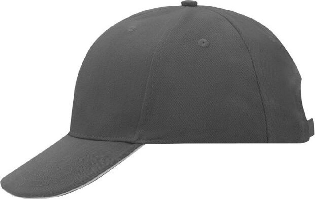 Sandwich Cap in zahlreichen Farbvarianten graphite/light-grey, Gr. one size
