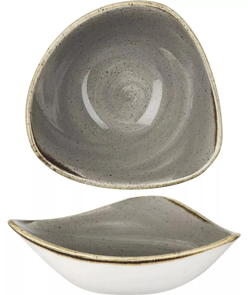 Churchill Stonecast Peppercorn Grey Teller profond triangle 153 mm