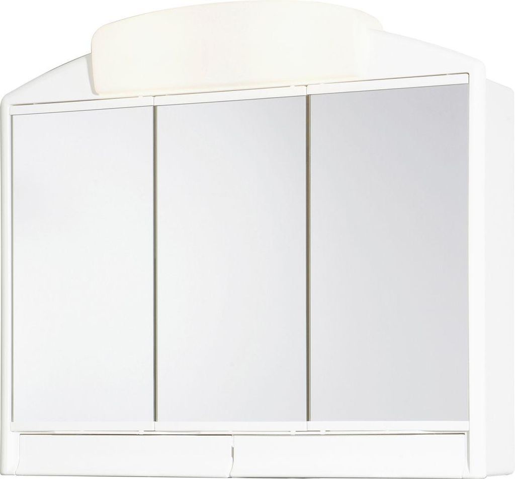 Jokey Spiegelschrank Ivy, 3-türig, weiß, mit Steckdose und Produktbild 