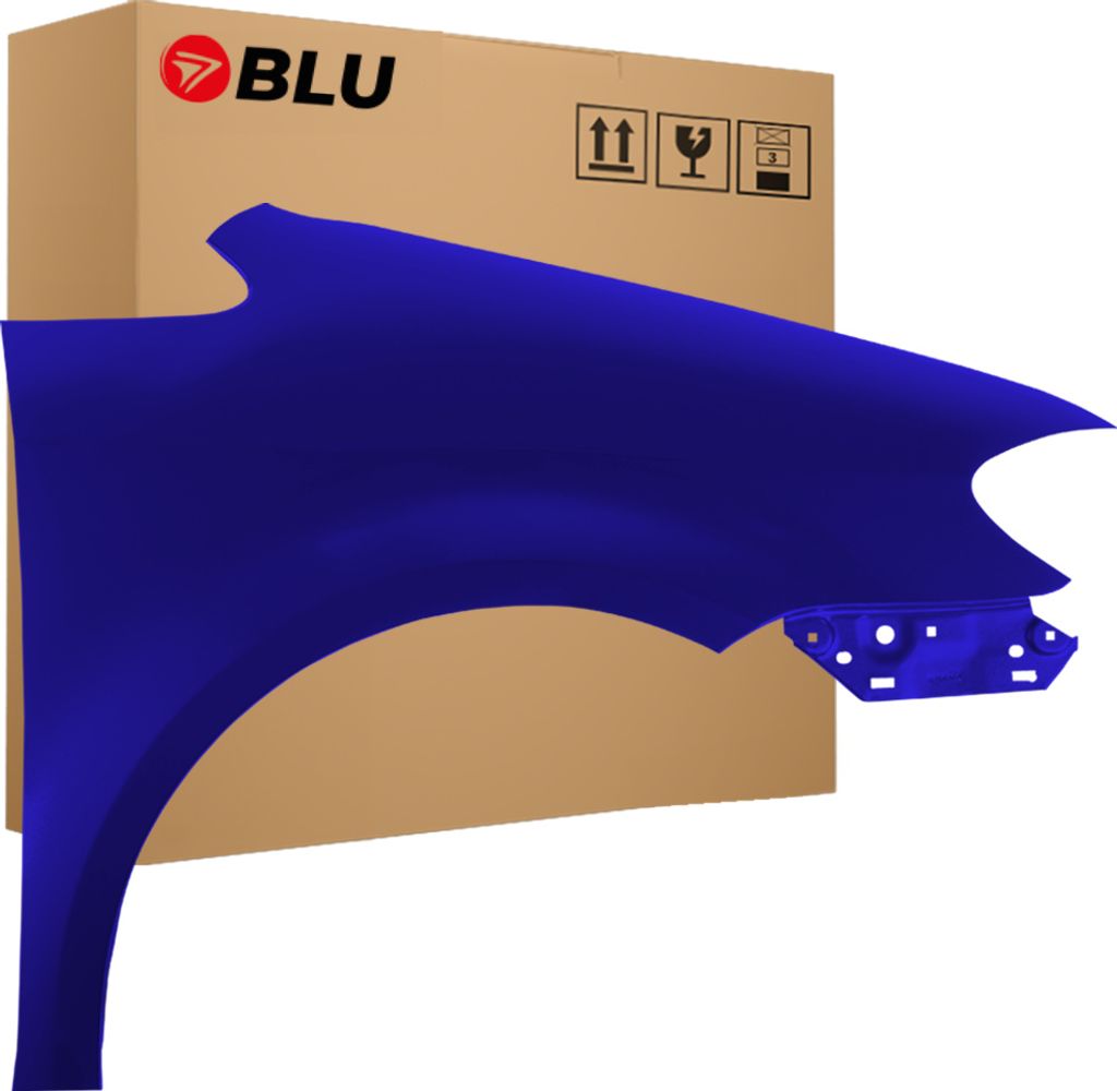 BLU Parafango compatibile con VW Volkswagen Touran 1T2 LD5Q Immagine del prodotto 