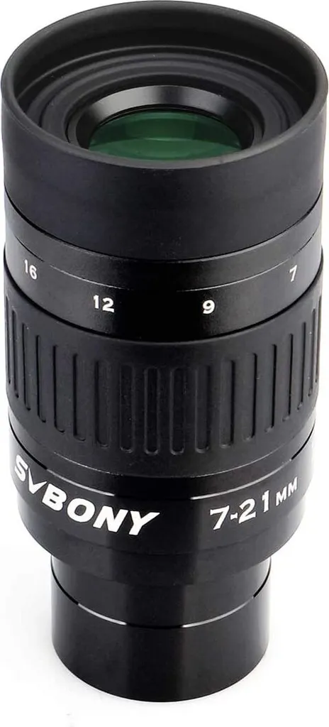 Oculaire de télescope à zoom variable 7-21 mm Svbony SV135 FMC vert