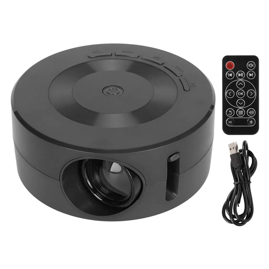 Mini projecteur universel Full-HD CASTLITE avec haut-parleur intégré