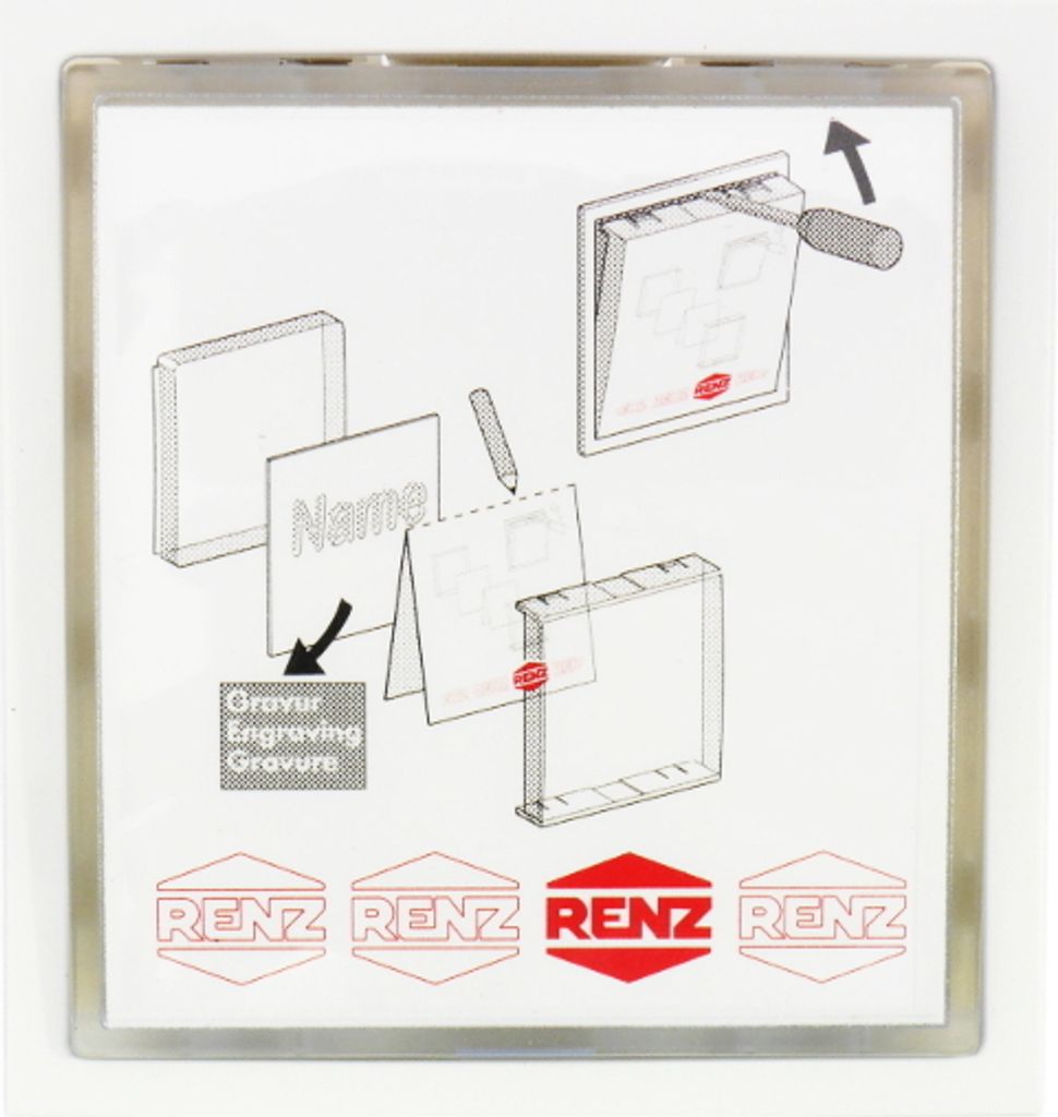 RENZ Infomodul (Farbe: weiß) Farbe: weiß