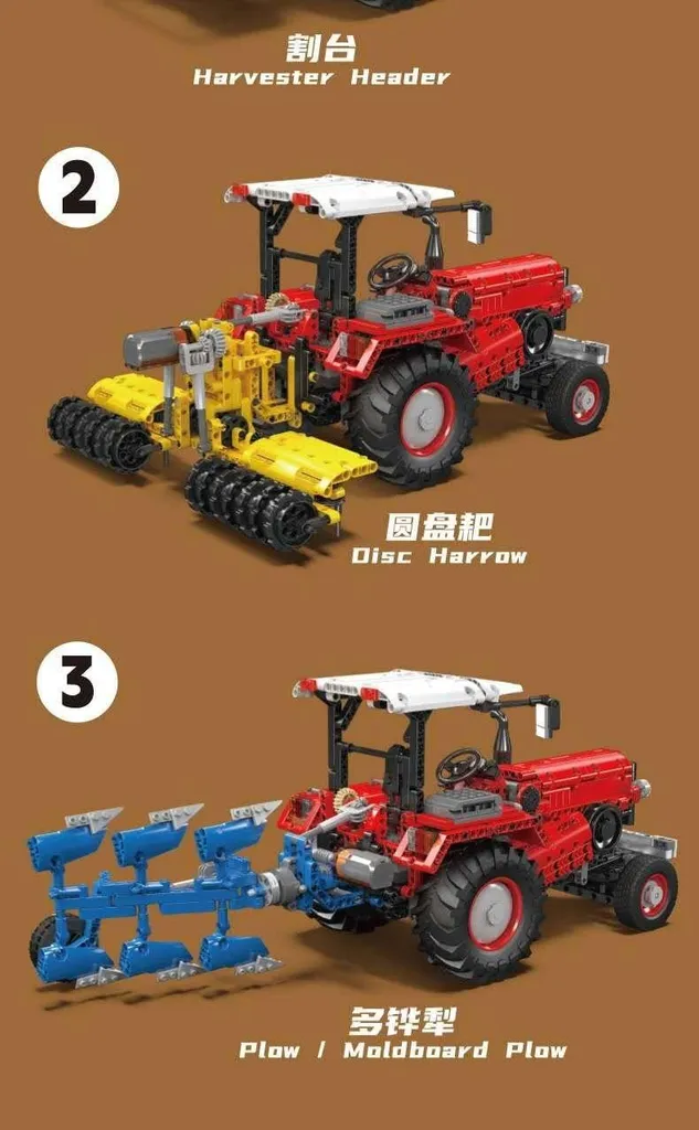 Mould King 17064 Tracteur à têtes multiples télécommandé 1857+pcs - 10
