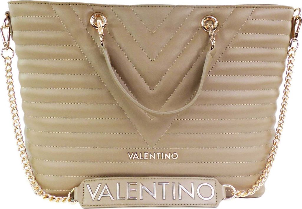VALENTINO BAGS Cajon Handtasche / Shopper Taupe