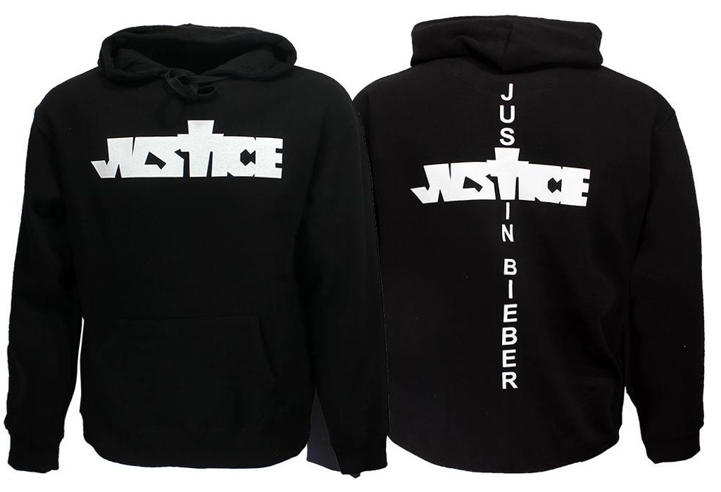 Felpa con cappuccio Justin Bieber Justice Biebs - L Immagine del prodotto 