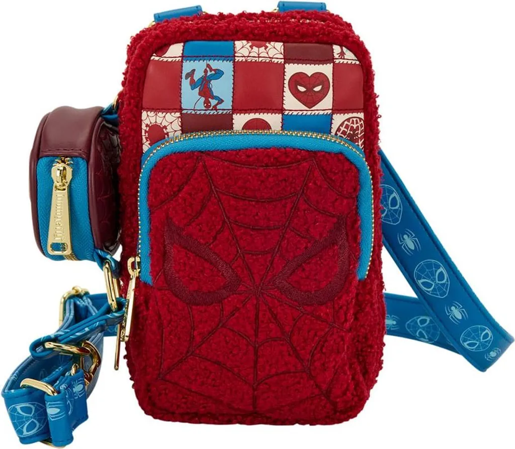 Sac à bandoulière Spider-Man Loungefly avec porte-monnaie Marvel MV12
