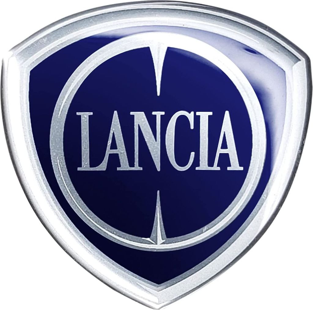 Adesivo Lancia 3D Segno ufficiale del logo, 48 x 47 mm Immagine del prodotto 