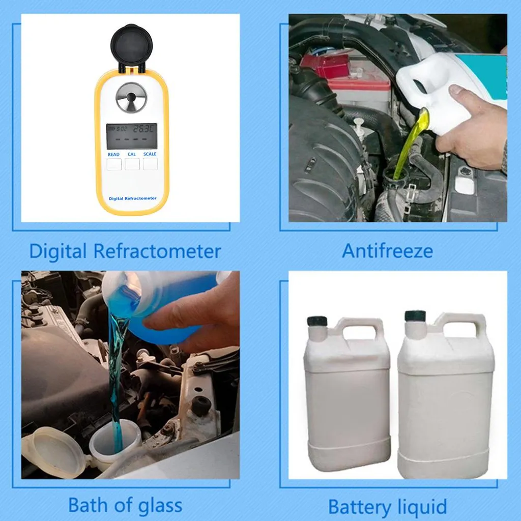 Testeur antigel numérique DR601 avec capteur de point de congélation - 7