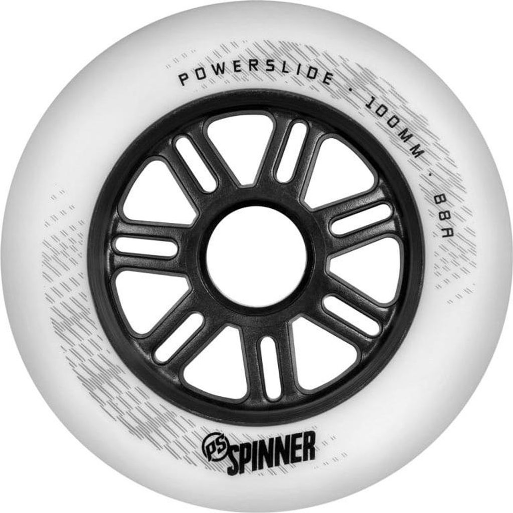 Powerslide SPINNER 100 mm 88A Rollschuh-Räder, 3 Stück, Produktbild 