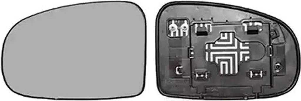 Glace de rétroviseur VAN Wezel 5410837 HAGUS pour Toyota d'origine