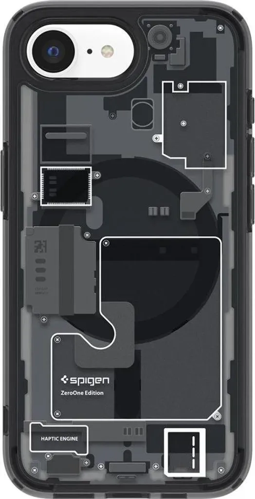 Protection iPhone 16E Coque Transparente MagSafe Spigen Ultra Hybrid - 3