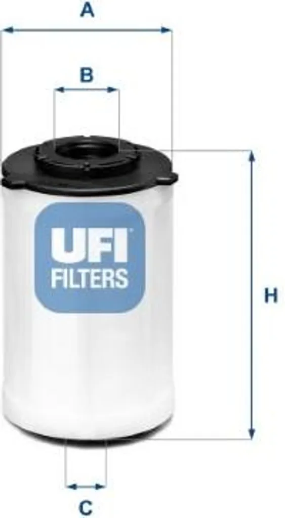 Filtre à carburant haute séparation d'eau UFI 26.H2O.03 OE 77368658