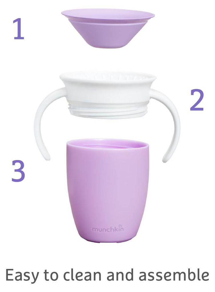 Munchkin Miracle 360° Trinkbecher Baby Kleinkind -frei Produktbild 