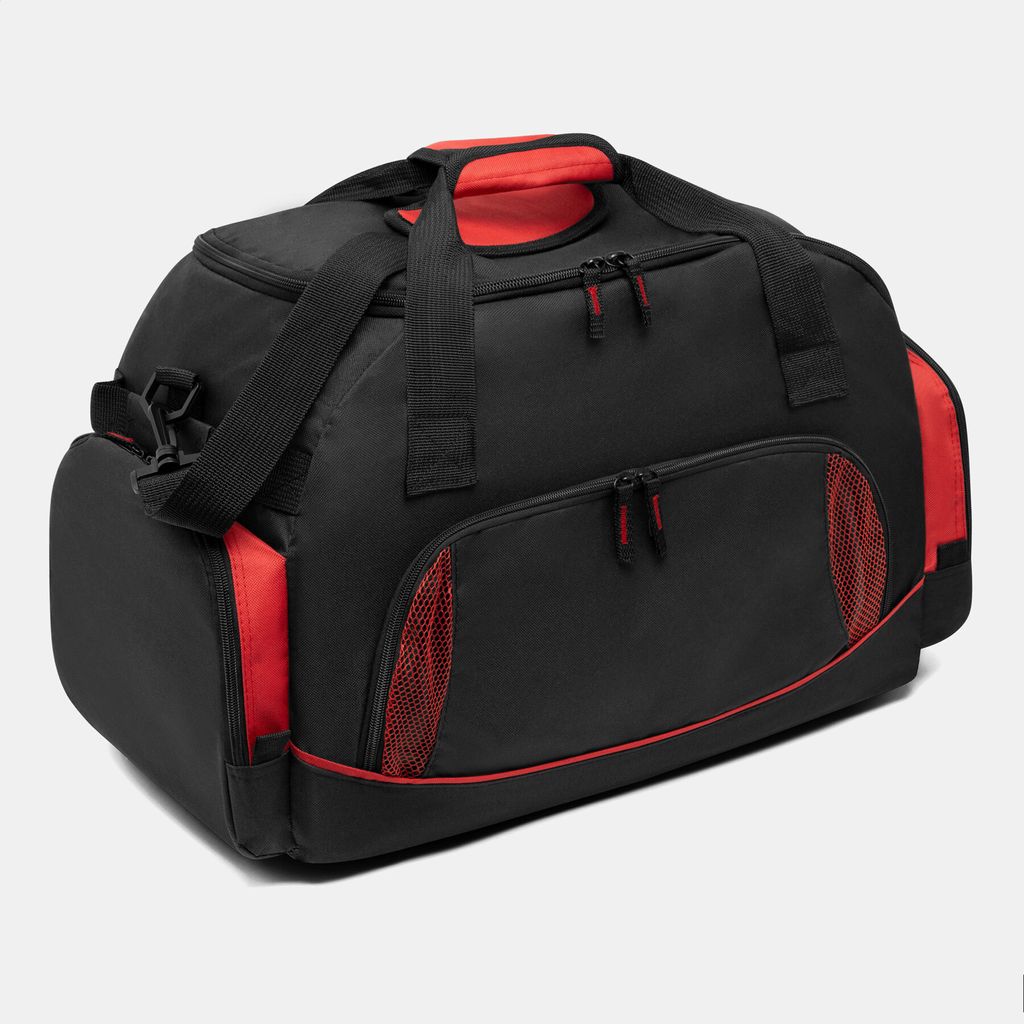 Sporttasche Dome mit Schuhfach Reisetasche Umhängetasche Herren, Damen Rot