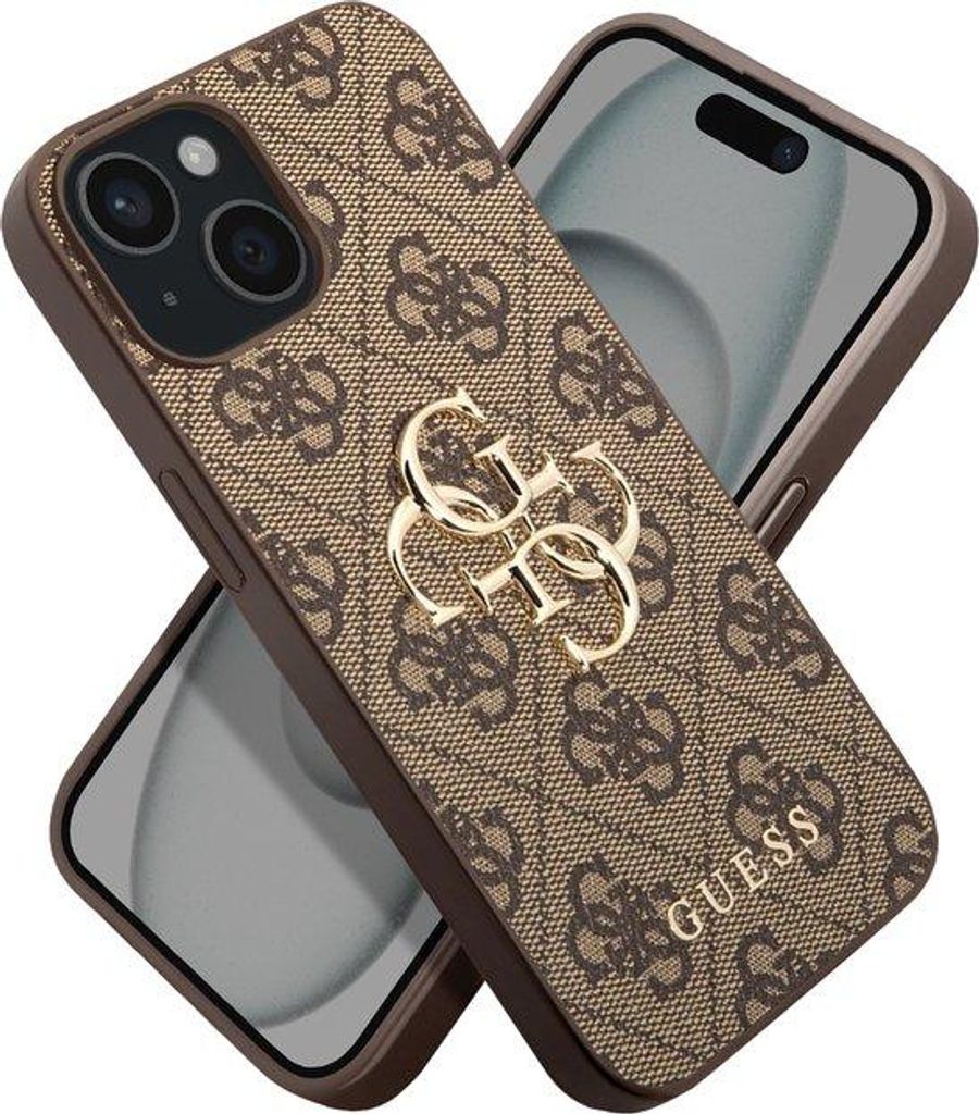 Guess GUHCP13M4GMGGR iPhone 13 6,1" šedé pevné pouzdro 4G Obrázek produktu 
