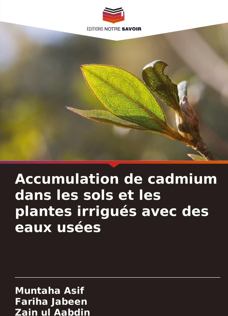Accumulation de cadmium dans les sols et les plantes irrigués avec des eaux usées