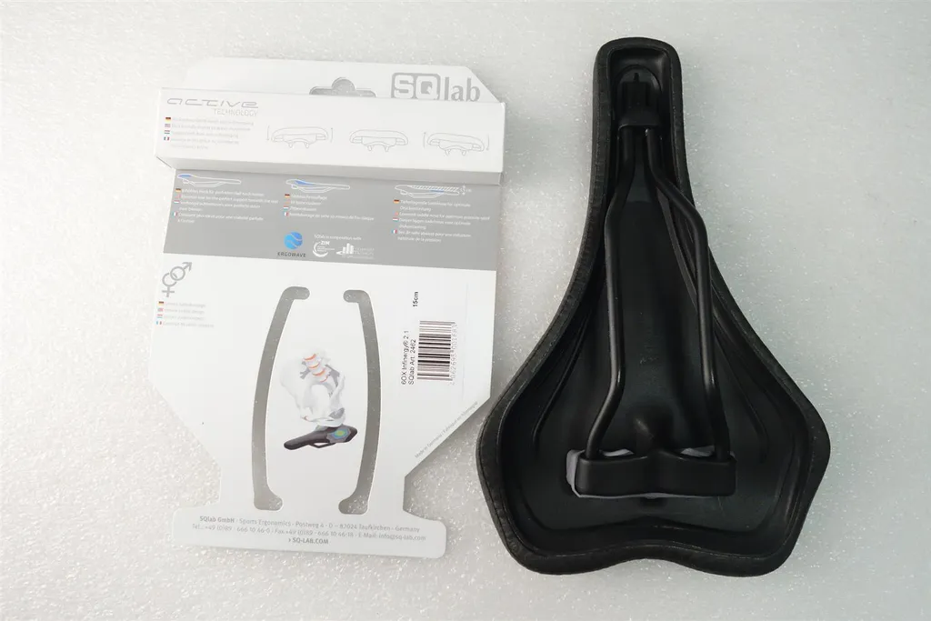 Selle ergonomique SQlab 6OX Infinergy avec système active 2.1 - 2
