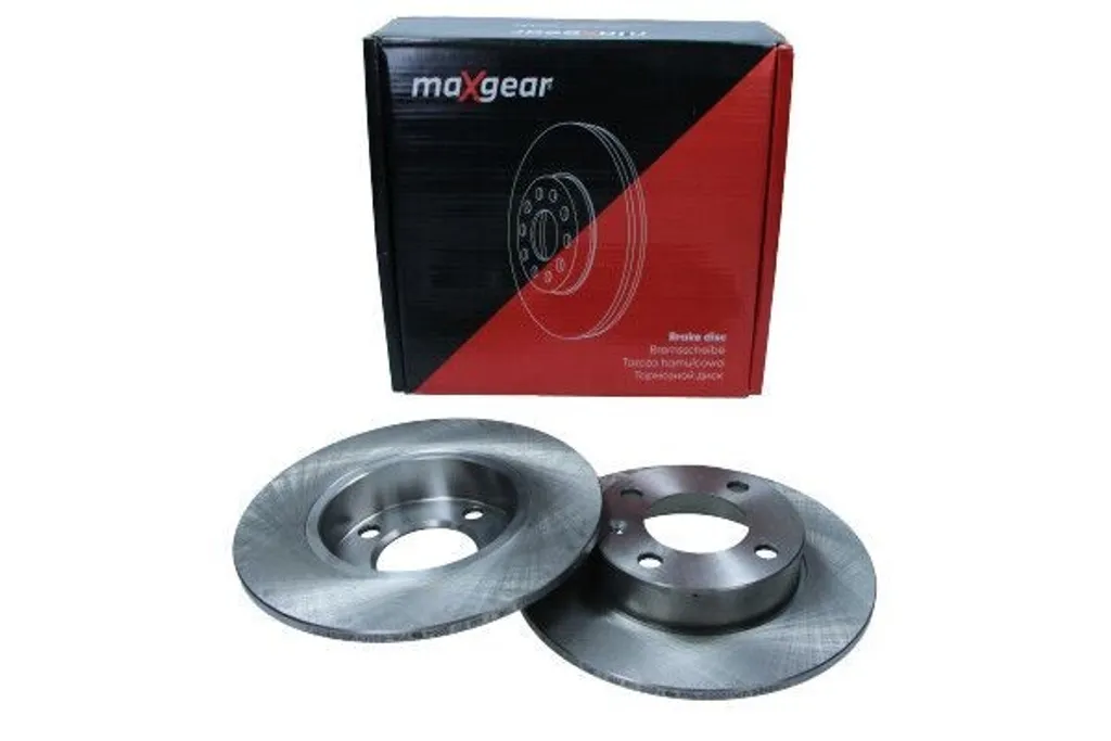 Kit 2 Disques de Frein Arrière pour Entretien VW POLO 9N et LUPO 6E1