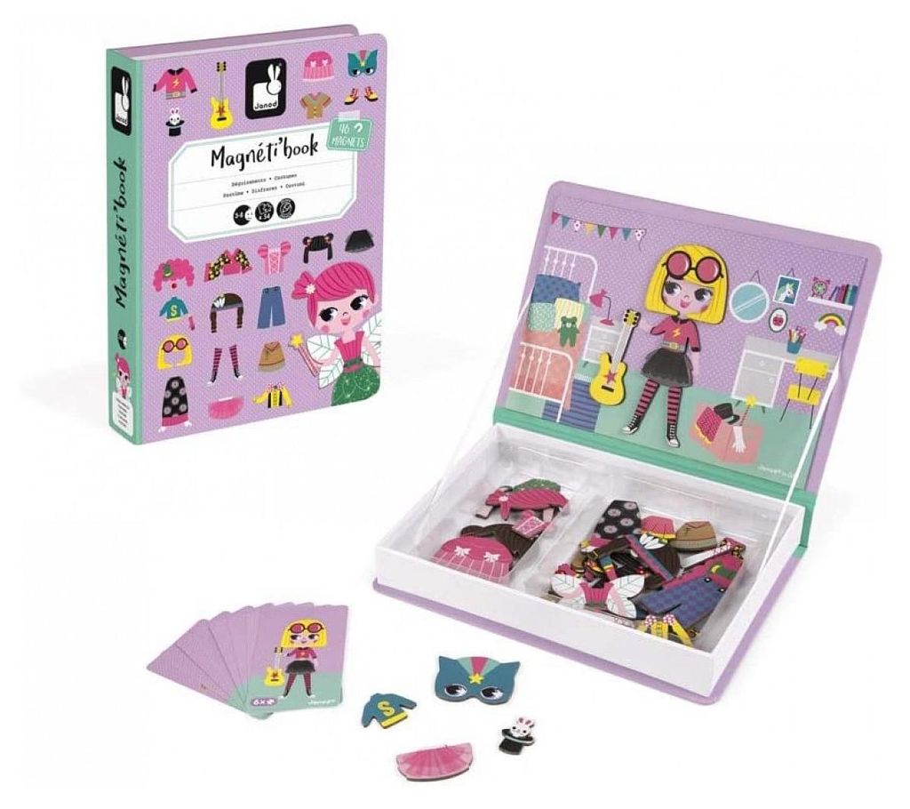 Janod Magneti book deguisements fille Image du produit 