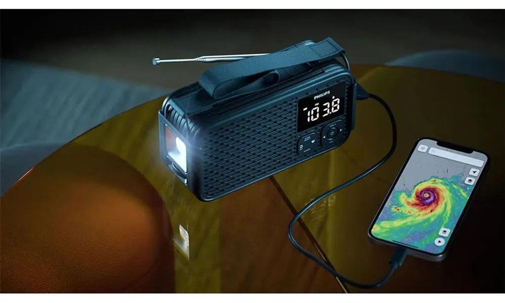 Philips TAR3500/00, Radio portátil, Digital, FM, AM, 5,71 Imagen del producto 