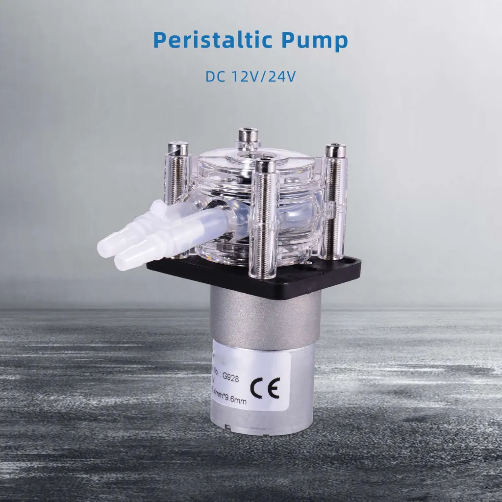 Mini Pompe de Dosage pour Laboratoire et Analyse Chimique 12V DC - 7