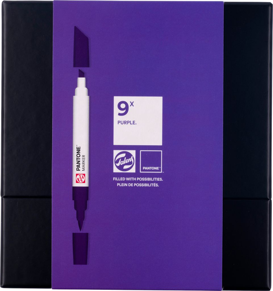 Talens | Pantone Marker Set 9x Purple