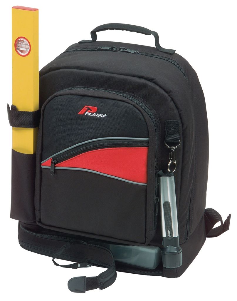 Werkzeugrucksack 542 TB B340xT200xH400mm Spezialku.schwarz/rot PLANO