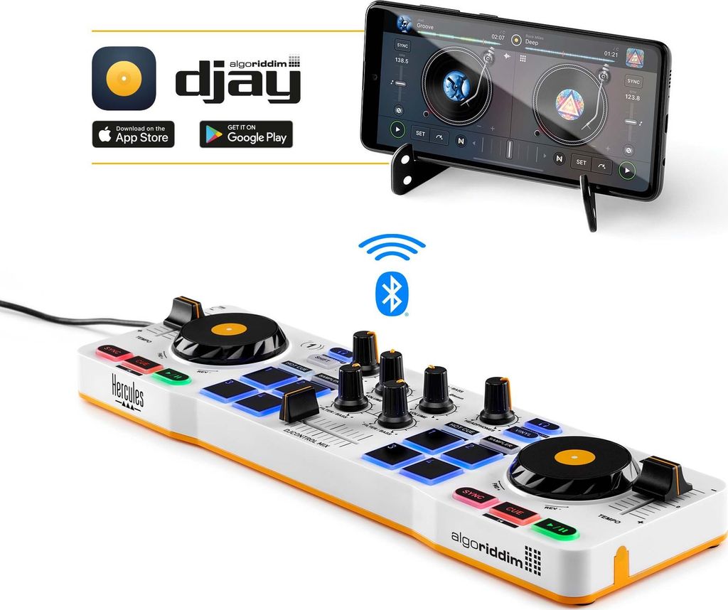 Hercules DJControl Mix - DJ kontrolér - 2-kanálový Obrázok produktu 