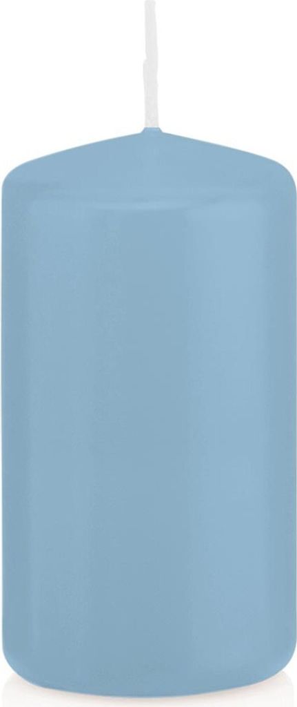 Wiedemann Stumpenkerzen Hellblau 200 x Ø 98 mm, 6 Stück