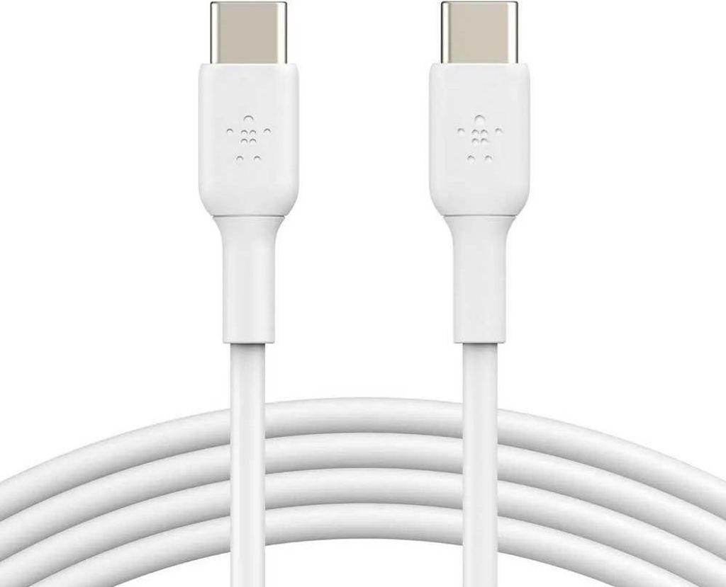 Belkin CAB003BT2MWH, 2 m, USB C, USB C, Biały Zdjęcie produktu 