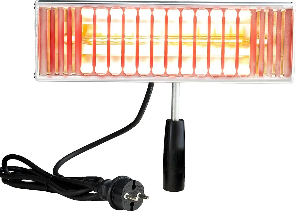 Lampada polimerizzatrice a infrarossi, portatile, 1000 W di potenza, DT-001, 220V EU