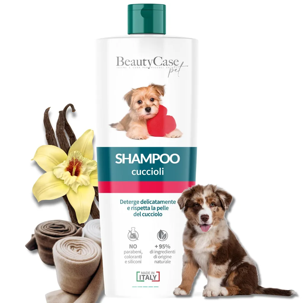 Shampoo Beauty Case Pet Cuccioli 250ml | Miele e Pantenolo Pet Care