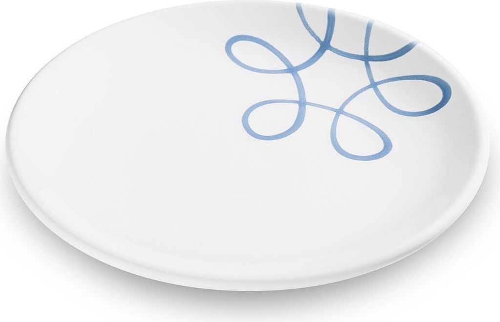 Gmundner Keramik Pur Geflammt Blau Dessertteller Cup 20cm