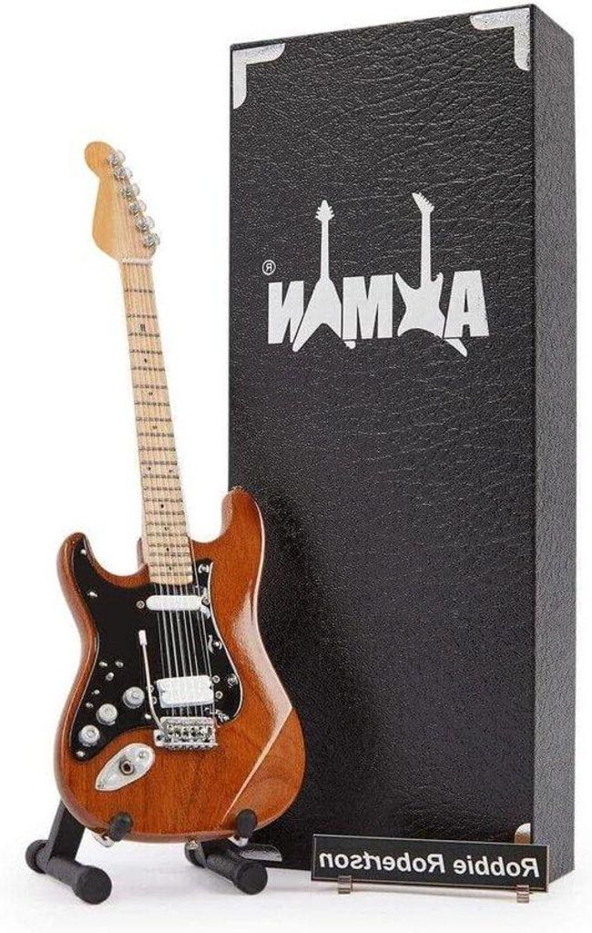 Chitarra in miniatura - Chitarra in legno realizzata a mano Immagine del prodotto 